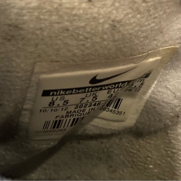 Nike Air Trainer SC High Bo Jackson Mens Size 8.5 Vast Gunsmoke Shoes 302346-007 - Picture 10 of 10